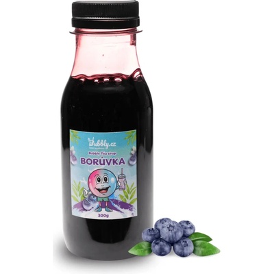 Bubbly Domácí Bubble Tea sirup borůvka 300 g