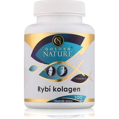Golden Nature Rybí kolagen + Vitamin C 100 tablet
