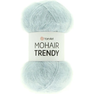YarnArt Mohair Trendy 107 bledo modrá