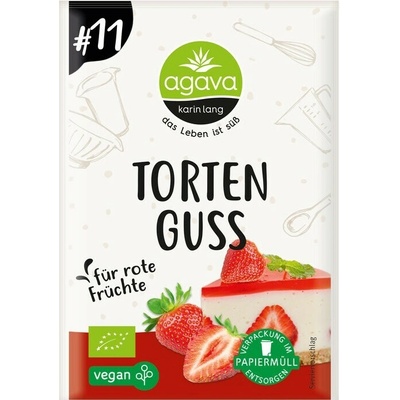 Agava Dortové želé červené bio 21 g