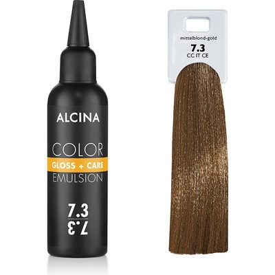 Alcina Tónovací emulze 7.3 Střední blond zlatá 100 ml