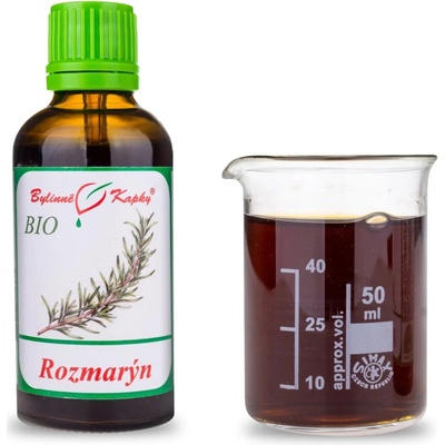 Bylinné kapky Rozmarýn tinktura 50 ml