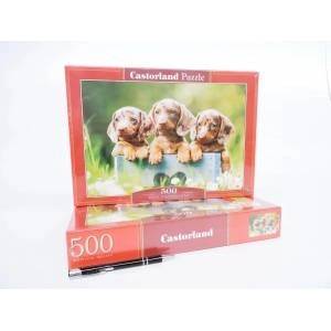 Castorland Puzzle 500 Cute Dachshunds CASTOR