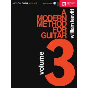 A Modern Method for Guitar - Volume 3 | William Leavitt (ISBN: 9780876391983)