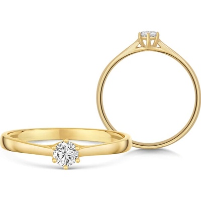 Sofia Diamonds zlatý zásnubný prsteň UDRG47930Y H I1