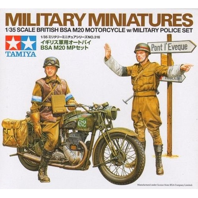 BSA M20 Vojenská policieTamiya 1:35