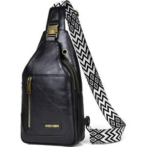 HARAHU Чанта през рамо weixier wa-35519 - Черна kp35519