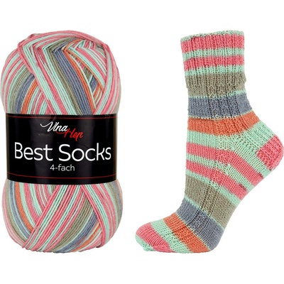 Vlna-Hep Best Socks (4fach) 7352