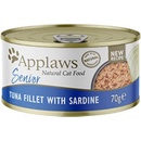 Applaws Cat Senior tuniak so sardinkami v želé 70 g