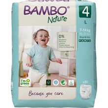 Bambo Nature Pants 4 L 7-14 kg 20 ks