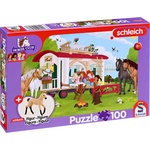 Schmidt Spiele Детски пъзел Schmidt от 100 части - Лагерен огън край караваната (56463) - baby