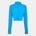 USA Pro Яке USA Pro Women's Cropped Funnel Neck Long Sleeve Zip Performance Training Jacket - Sonic Blue