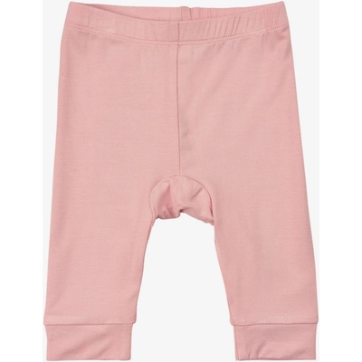 MINYMO Dětské legíny z bambusu růžové Misty Rose