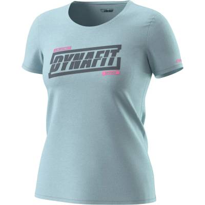 Dynafit Дамска тениска Dynafit Women's Graphic Cotton S/S Tee T-shirt - Cloud Blue / Tabloid - размер 34 (EU) (116-4014-2811)
