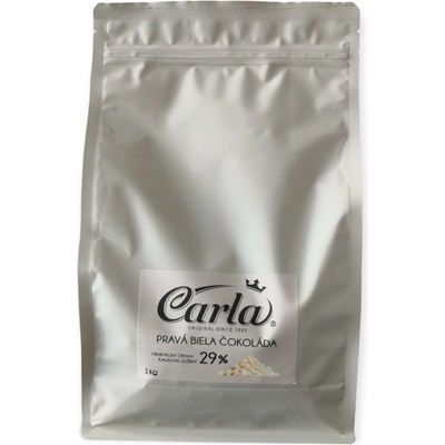 Carla biela čokoláda 29% 1 kg