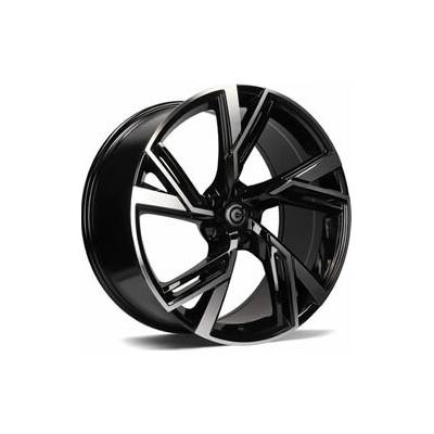CARBONADO Rich 9.5x22 5x112 ET25 black polished
