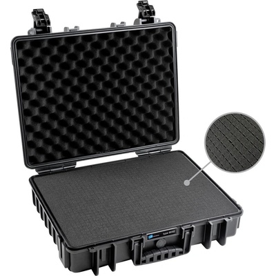 BW Outdoor Cases Type 6040 Bronze green pre-cut foam