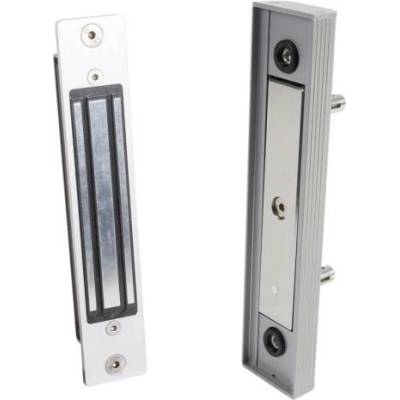 LOCINOX S MAG 2500 S - prídržný elektromagnet, pre posuvné bránky, strieborný
