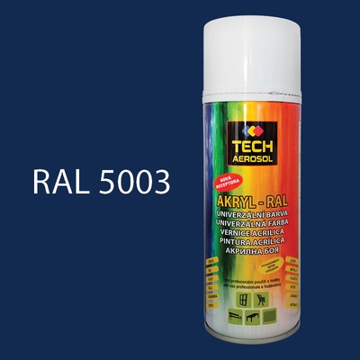 TECH AEROSOL Univerzální akrylová 400 ml safírová modrá lesk