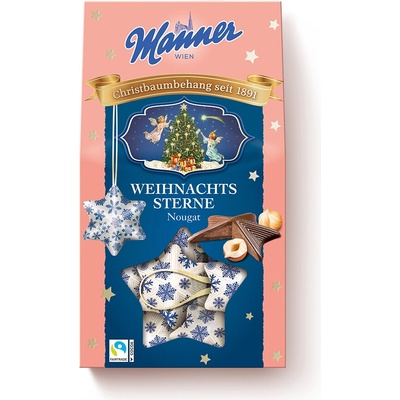 Manner nugátové hvězdičky 170 g – Zboží Dáma
