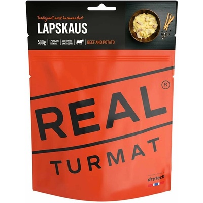 Real Turmat Dušené hovězí maso s bramborem 490 g