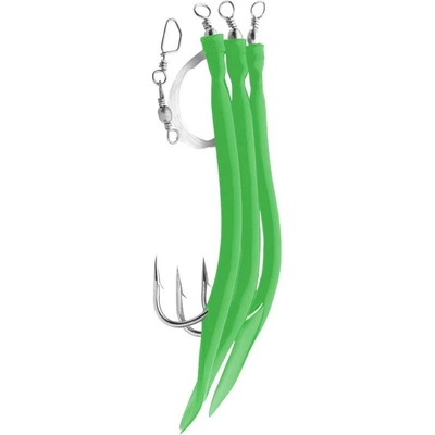 Aquantic Rubber Makk Systém 10/0 130cm 0,80mm Green