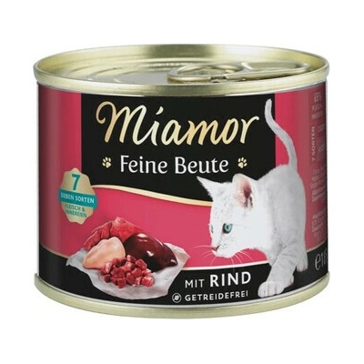 MIAMOR Feine Beute Beef s hovädzím mäsom 12 x 185 g