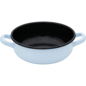 RIESS Тиган от масивен емайл Riess Classic Farmer’s Bowl Blue & Anthracite - 18 см (0444-028 BLU/ANTHR)