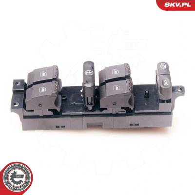 Spínač, zvedací zařízení oken ESEN SKV 37SKV012