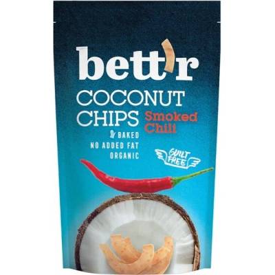 Bett´r Chipsy kokosové s chilli BIO 70 g