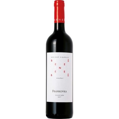 Beneš Frankovka pozdní sběr 2023 13,5% 0,75 l (čistá fľaša)