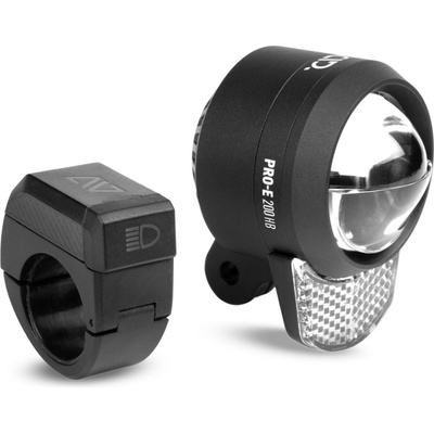 ACID E-Bike light PRO-E 200 High Beam X-Connect predné black