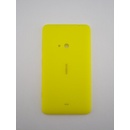 Náhradné kryty na mobilné telefóny Kryt Nokia Lumia 625 zadný žltý