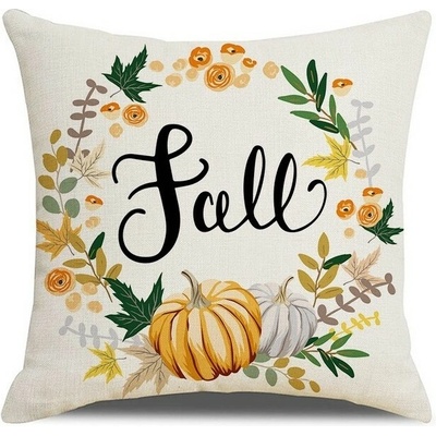Textilomanie FALL krémová 45 x 45 cm