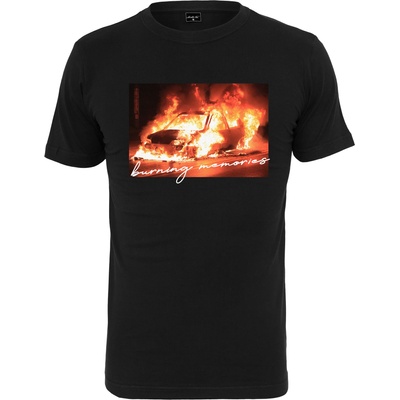 Mister Tee Мъжка тениска Mister Tee Burning Car в черноUB-MT1345-00007 - Черен, размер XL