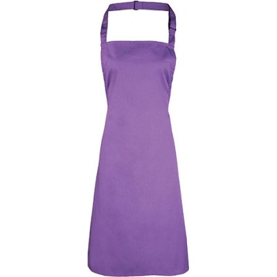 Premier Workwear Klasická zástěra za krk PR150 Rich Violet Pantone 2587 72x86cm