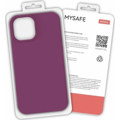 Pouzdro Mysafe Silicone Case iPhone 11 Pro Max fialové