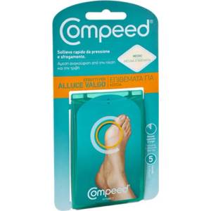 COMPEED Пластири за кокълчета , Compeed Medium Pads For Bunions 5 Items