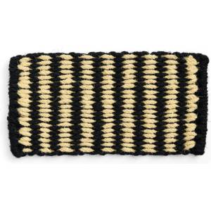HAY Изтривалка Coco Stripe, черно-бежова (AE757-E135-AS14)