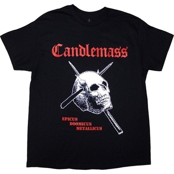Candlemass Риза Epicus Doomicus Metallicus Unisex Black L (CANDTS01MB03)