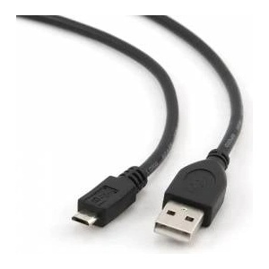 Gembird cable usb a micro usb 1.80m negro ccp-musb2-ambm-6