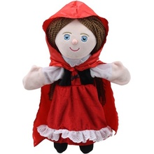 Maňásek na ruku pohádková postavička Červená karkulka Story Teller Hand Puppets 38 cm