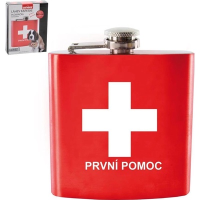 Orion Nerezová kapesní láhev First Aid 0,17 l