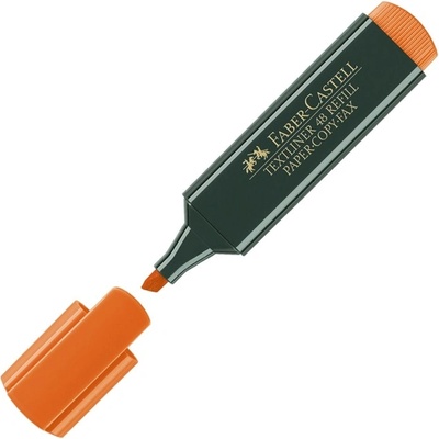 Faber-Castell Маркер Faber-Castell 48, оранжев, от 1, 2, 5mm, за маркиране на текст