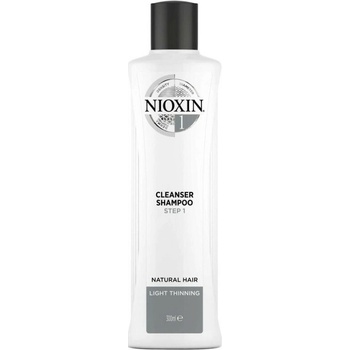 Nioxin Čistiaci šampón pre jemné mierne rednúce prírodné vlasy System 1 (Shampoo Cleanser System 1) 300 ml)