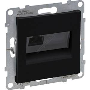 Legrand - Ethernet розетка RJ45 без рамка SUNO черна (LR0068)