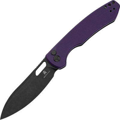 Bestechman Firebird D2, G10, Button Lock - Fialová BMK05D