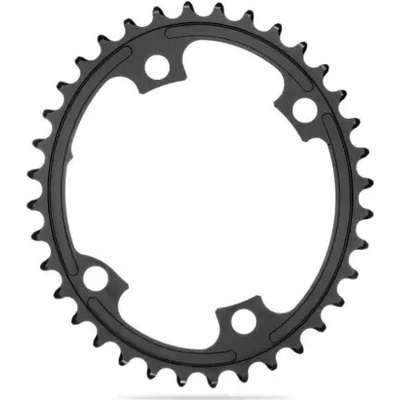 Absolute Black OVAL road 2X 110/4BCD 36z. pre 9100/8000 čierna