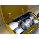DYTRON Комплект заваръчен апарат с плосък нагревател DYTRON POLYS P-4a 1200 W Ø 75 - 125 супермакс (1026)