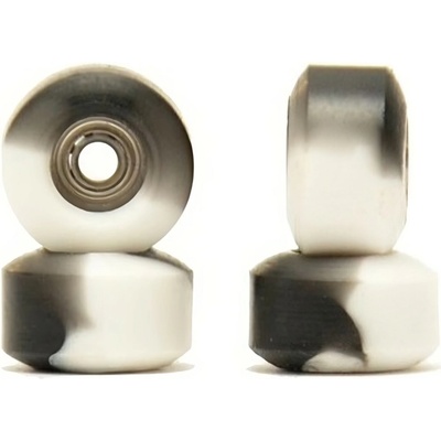 Finga Fingerboards Profi kolieska na fingerboard R-wheels Čierna-biela